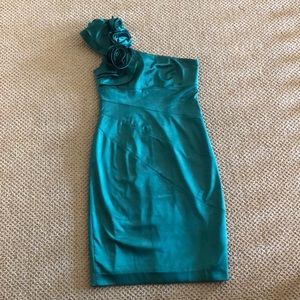 One Shoulder Cocktail dress.